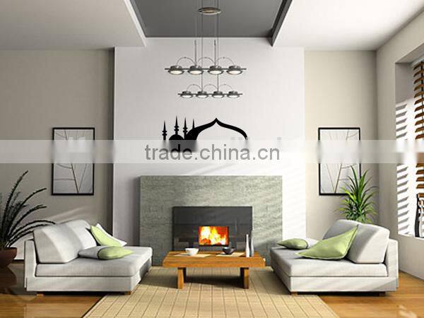New French muslim vinyl wall stickers OEM available