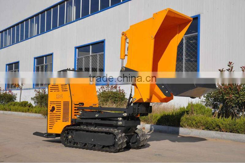 track dumper,load 500kgs,hydraulic transmission,1447mm ultrahigh dumping height