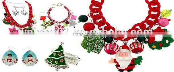 Vnistar wholesale Latest Christmas jewelry Luminous necklace lovely cat pendent for party VN023