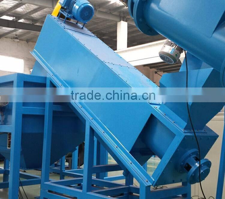waste pp pe film washing recycling machine
