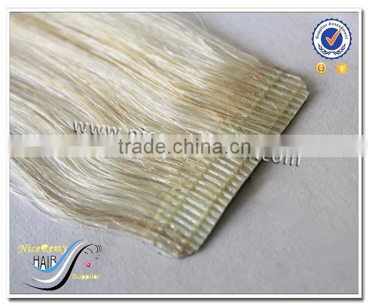 Wholesale tape hair extension 100 human hair brazilian deep wave hair