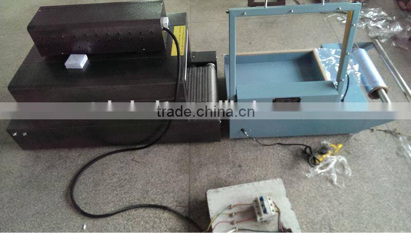 FQL-380+BS400 Semi auto shrink packing machine