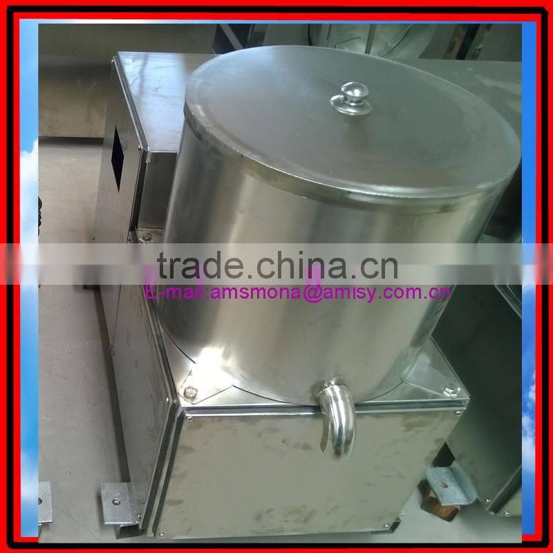 Automatic Fried Food Oil Removing Machine|Centrifugal Type Snack Food Deoiler Machine