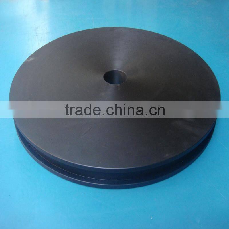 Manufacture custom made low MOQ nylon pa66 wheels plastic pulley wheels