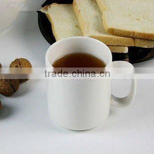 Unique Lovely Design High-grade Romantic handpainting white ceramic hot coffee cup