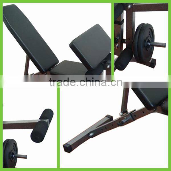 standard sit up outdoor bench Multi Bench with leg extension popular sale fitness gym equipment