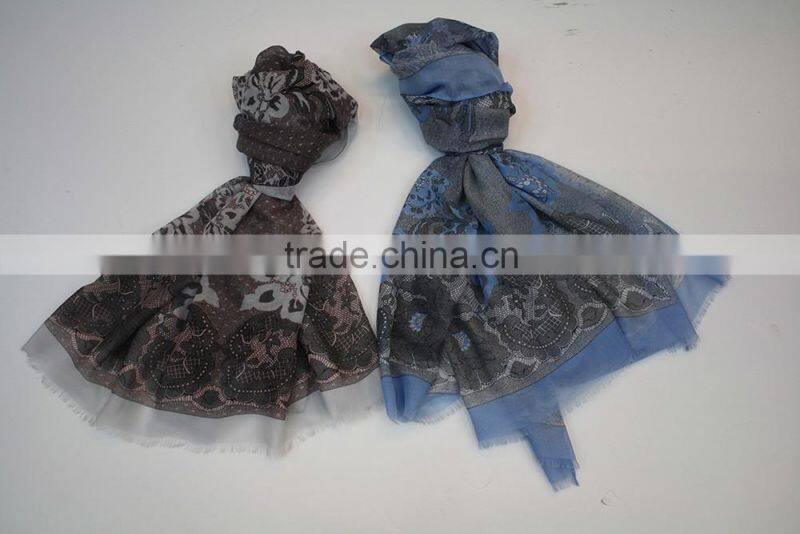 OEM Print Viscose Scarf For Women
