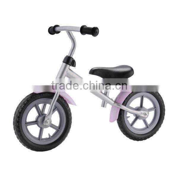 12" or 10" eva wheels kids walking&balance bike with baby walk bike