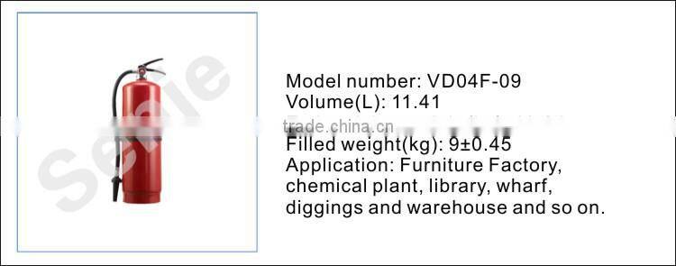 VDO4F-09 9kg portable foam fire extinguisher