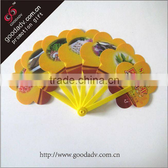 Guangzhou factory cheap custom high quality eco-friendly promotion fan