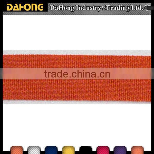 eco-friendly colored woven PP elastic webbing