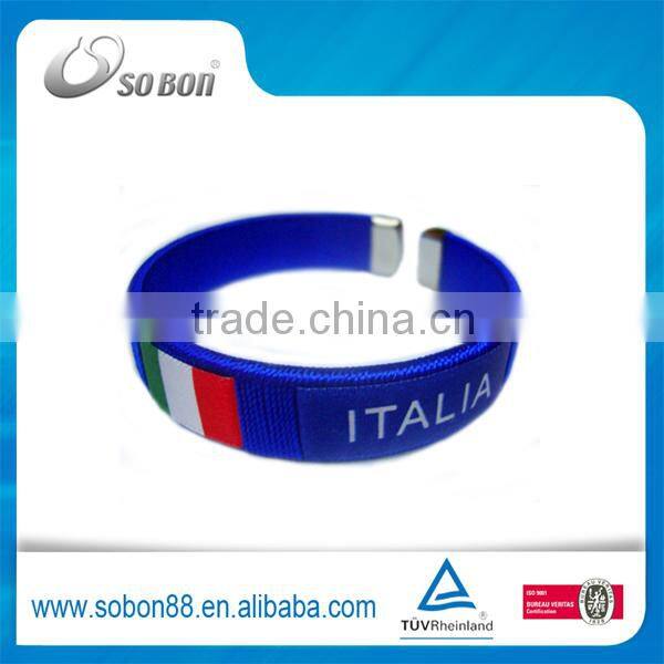 2014 brazil world cup promotion gift nylon thread bracelets