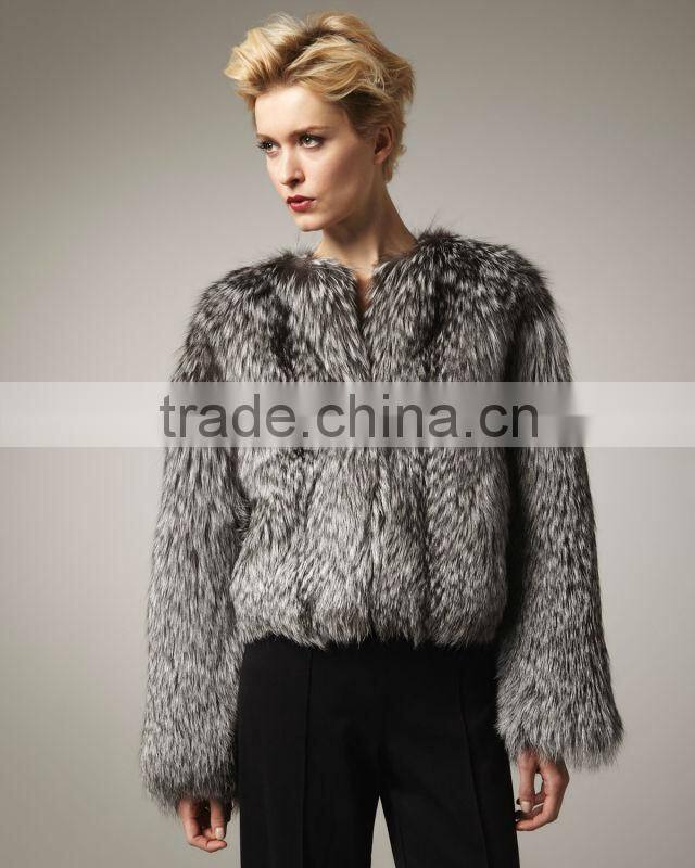 2013 fashion fur dress