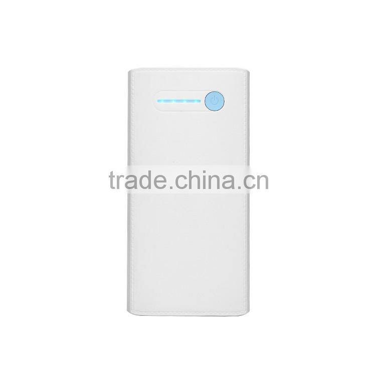 Travel charger 8000mAh dual USB portable power bank for mobile phone