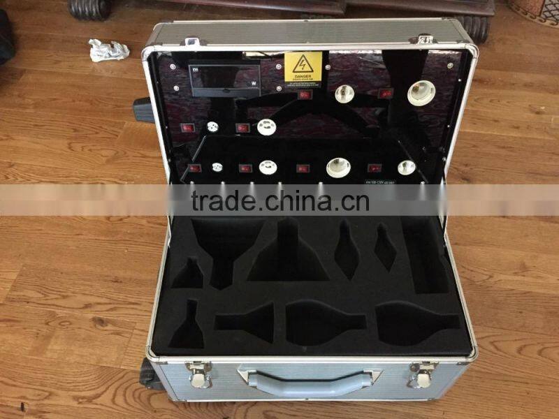 Portable Aluminum LED Demo Case-Light Bulbs Tester Test/Display Case W/ Pulleys