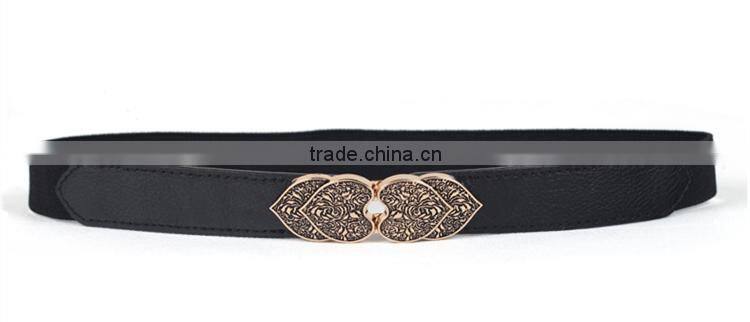 New fashionable design of elegant ladies belt women PU belt