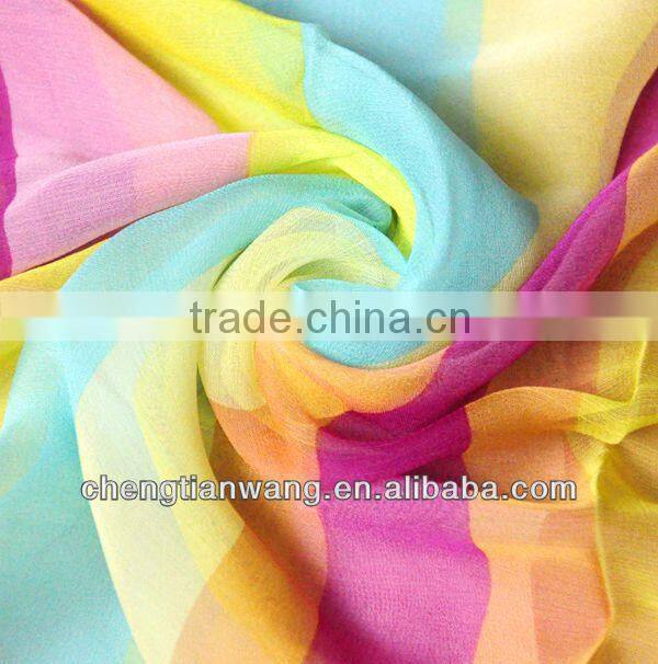 2015 new product latest design good quality beautiful raw silk scarf