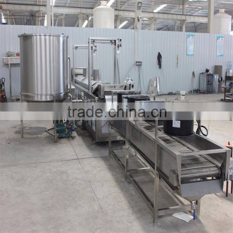 automatic potato chips frying machine