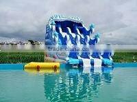 2016 hot selling best quality inflatable water park floating seasaw