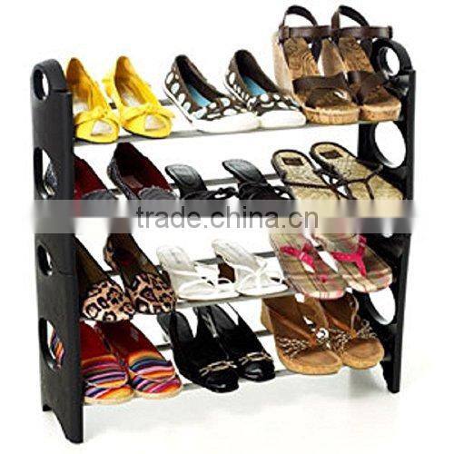 4 Tiers NEW ARRIVAL easy assembled low cost Shoe Rack