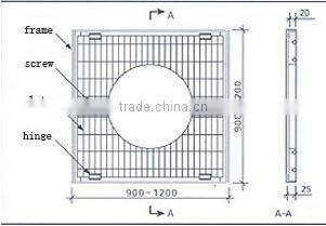 Best selling welded bar grating and flooring steel bar grating price