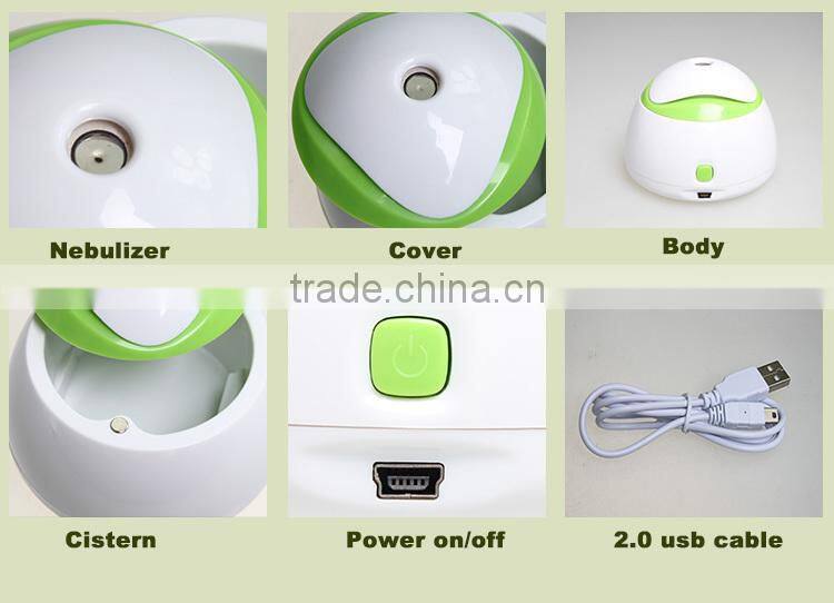 USB portable air ultrasonic humidifier . Car USB Humidifier