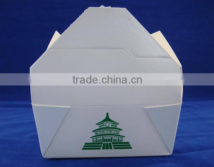 PLA coated disposable noodle box