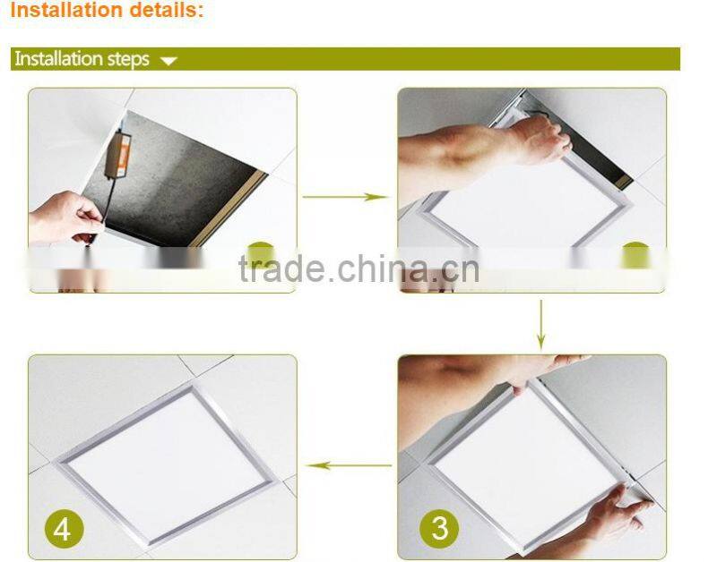 LED Panel Light 600x600 36W Super Bright LED Lamp Panel Warm Nature Cold White