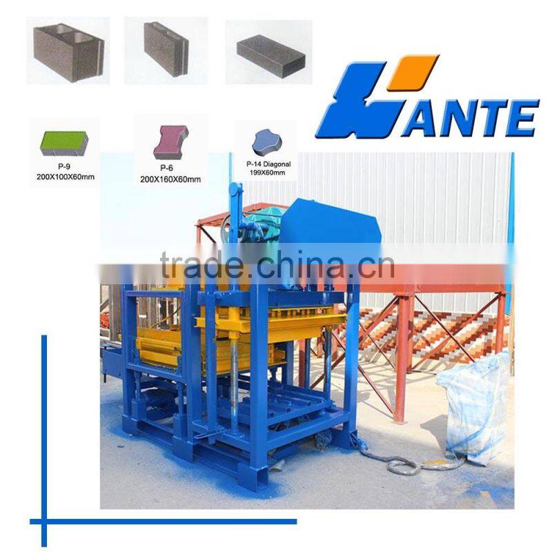 QT4-25 low investment auto fly ash brick making machine hollow block machine for sale