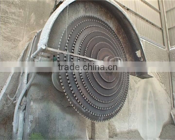 Bridge multi blade granite cutting machine marble tile cutting machine stone cutting machine
