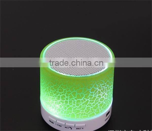 2016 Factory Price High Quality Mobile Bluetooth Wireless Mini Speaker With Led Flashing Light 2016 New Innovative Product