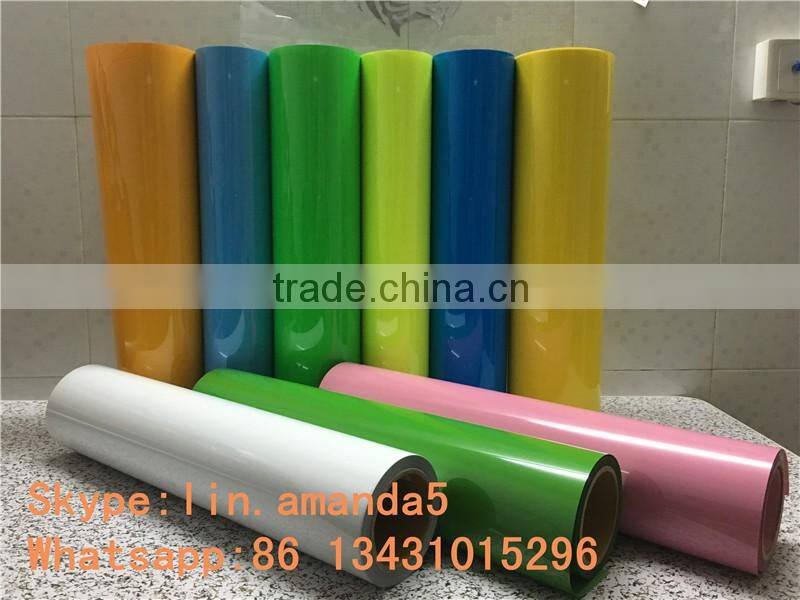 neon heat transfer vinyl material pvc heat transfer material for garment