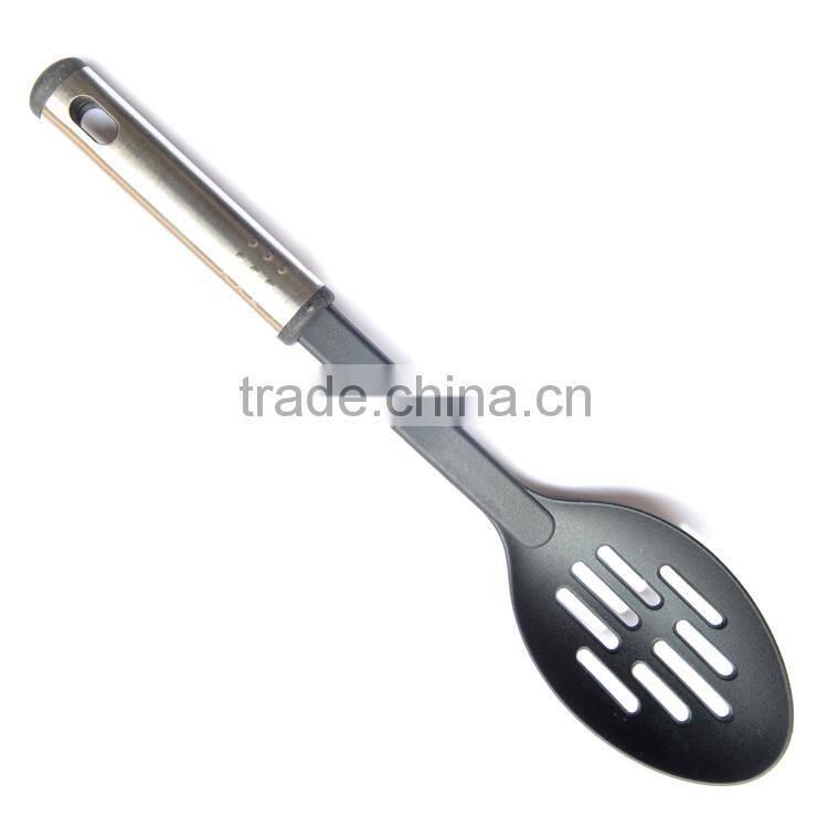 food grade nylon non-stick spaghetti server in steel handle