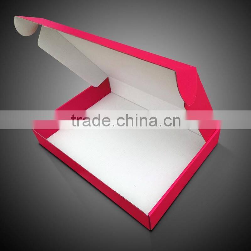 Pink Corrugated Mailer box and Corrugated Shipping box and corrugated board