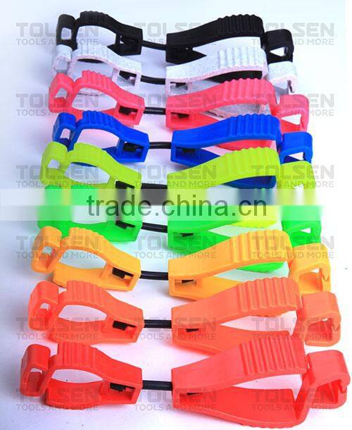 Professional safety glove clip