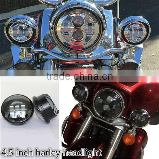 5.75Inch Motorcycle Led Headlights Projector Daymaker Replace Hid Kit For Harley