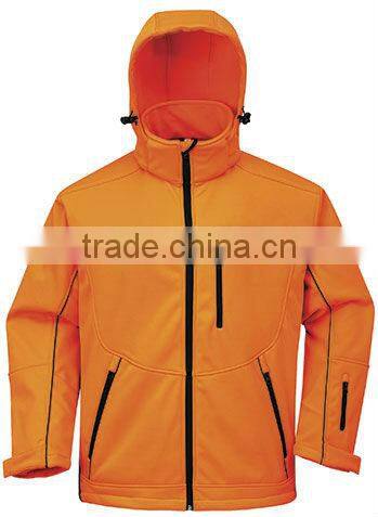 orange softshell jackets men 10000mm waterproof