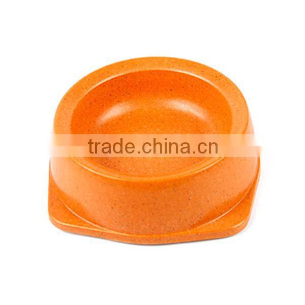 ISO900 The Eco-friendly bamboo fiber pet feeder bowl