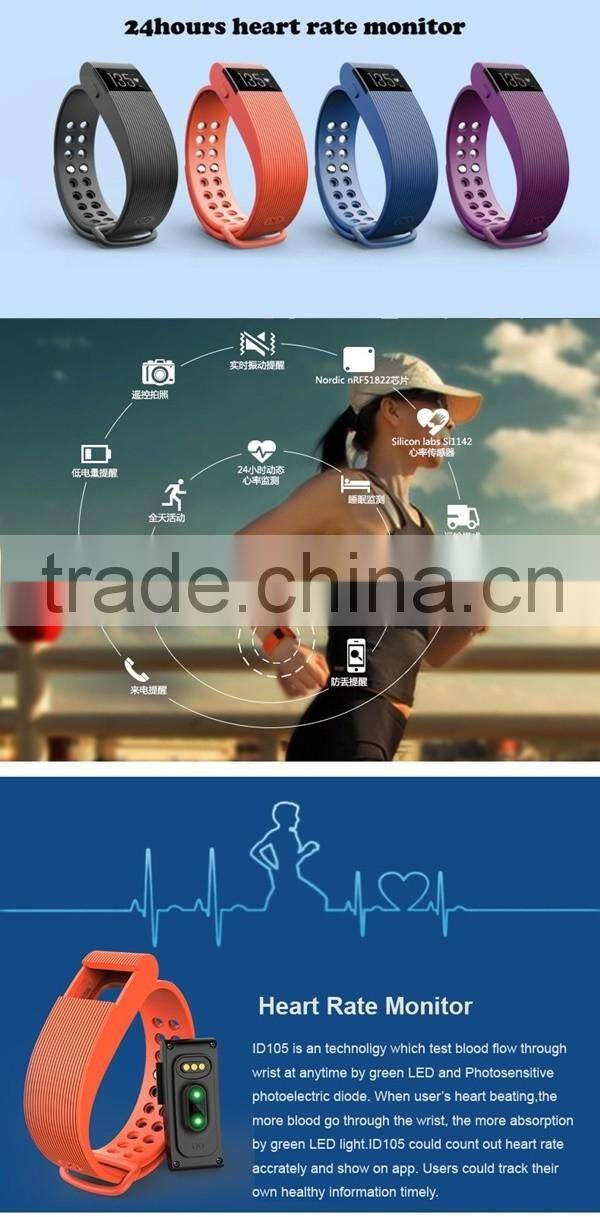 2016 new smart fitbit Wristband wireless fitness band pedometer health activity tracker for phones