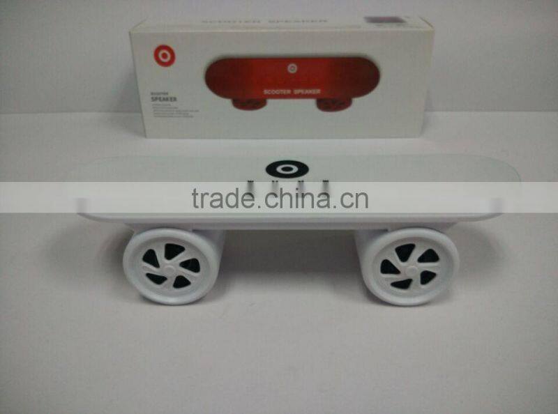 scooter , Hands-free calls bluetooth speaker with USB port