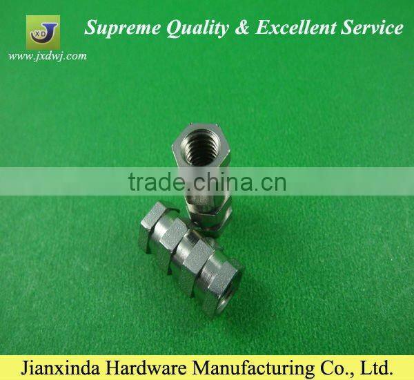 Hex precision sus304 swiss machining parts