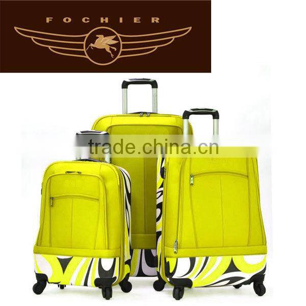 canvas luggage suitcases for girl sky travel luggage bags