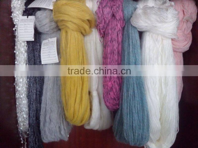 1/1.5nm 64%cotton 36%nylon tape/lily yarn