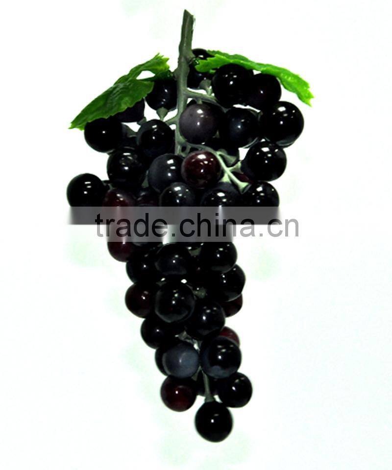 65PCS PVC PURPLE GRAPE BUNCH CRAFT