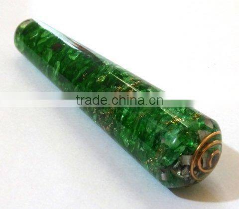 Orgonite Green Energy Cone : Supplier Of Onyx Orgonite Product