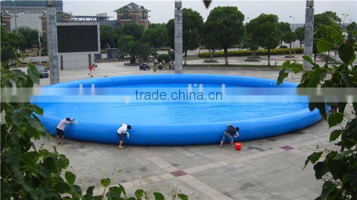 giant inflatable pool for adult /paddle boat