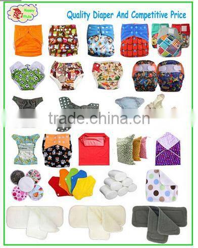 free sample wholesale happy flute reusable cloth diaper super absorbent diaper insert factory