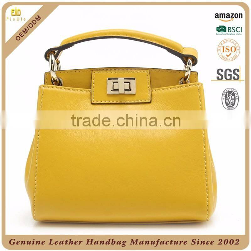 CSS1495-001 Candy color Lady 100% Real/Genuine leather Designer's Mini Purses handbag