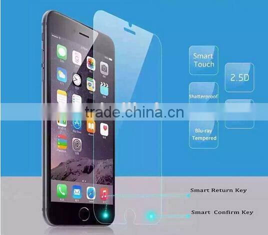 2015 9H Smart glass screen protector for iphone 6 smart tempered glass screen protector for iphone 6 smart tempered glass film