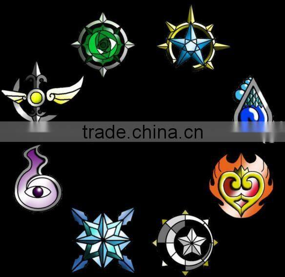 Wholesale pokemon gym badges set of 8pcs pokemon gym badge